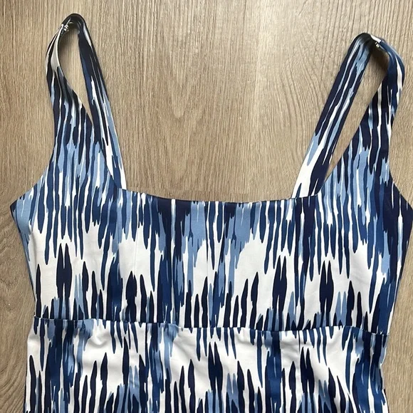 Calvin Klein Dress | Size 8 | Blue, Black & White - Picture 3 of 10